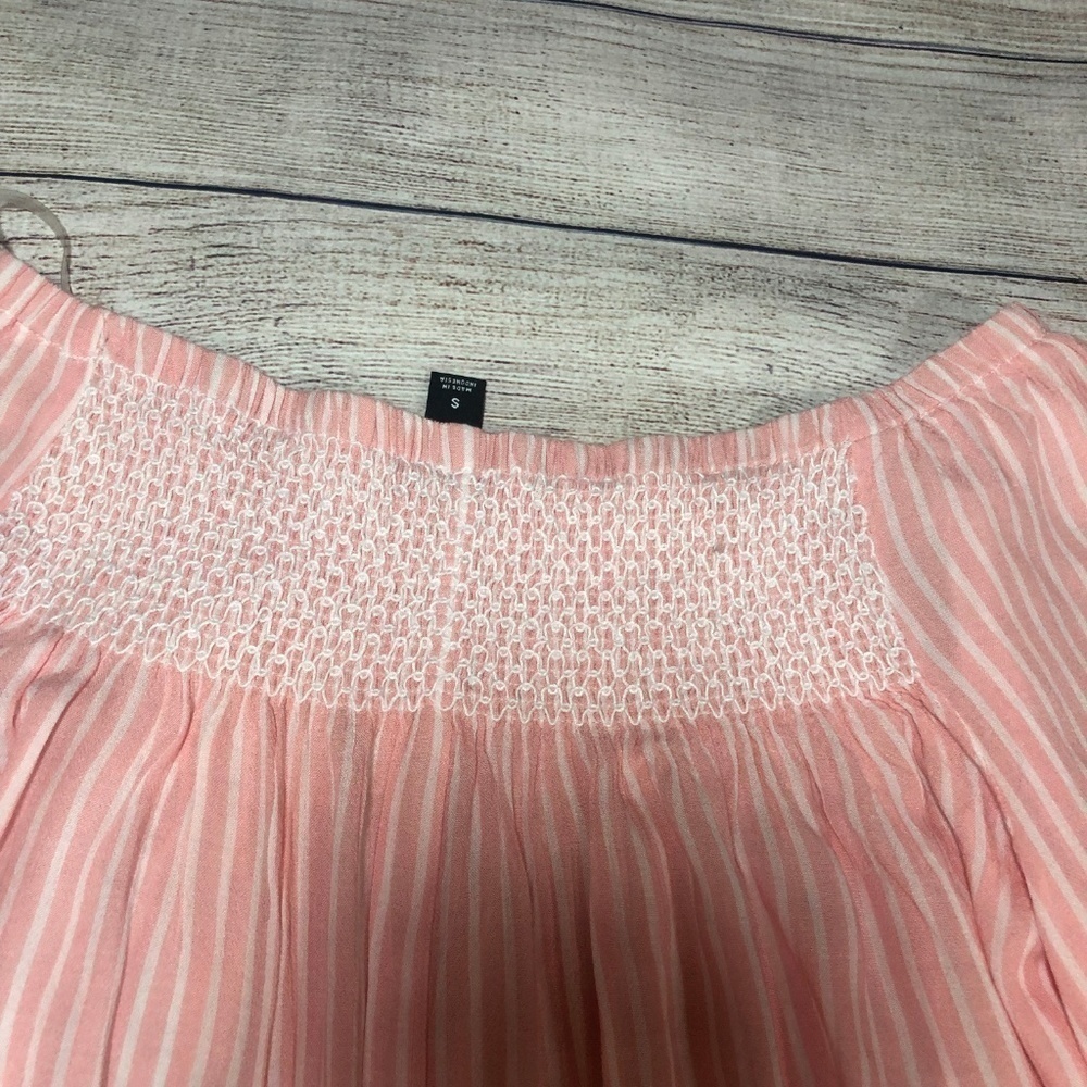 A.N.A. Pink Off the Shoulder Top Size S - Picture 6 of 6